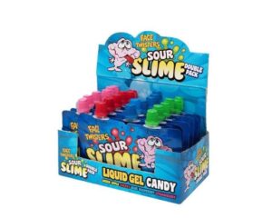 Face Twister Sour Slime Liquid Gel Candy Double Pack 18ct